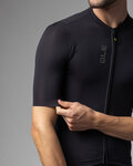 ALÉ Cycling short sleeve jersey - COLOR BLOCK PRAGMA - black