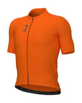 ALÉ Cycling short sleeve jersey - COLOR BLOCK PRAGMA - orange
