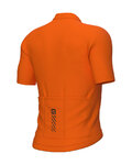 ALÉ Cycling short sleeve jersey - COLOR BLOCK PRAGMA - orange
