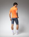 ALÉ Cycling short sleeve jersey - COLOR BLOCK PRAGMA - orange