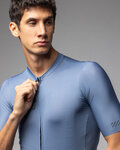 ALÉ Cycling short sleeve jersey - COLOR BLOCK PRAGMA - blue