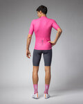 ALÉ Cycling short sleeve jersey - COLOR BLOCK PRAGMA - pink