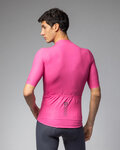 ALÉ Cycling short sleeve jersey - COLOR BLOCK PRAGMA - pink