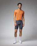 ALÉ Cycling short sleeve jersey - COLOR BLOCK PRAGMA - orange
