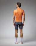 ALÉ Cycling short sleeve jersey - COLOR BLOCK PRAGMA - orange