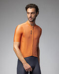 ALÉ Cycling short sleeve jersey - COLOR BLOCK PRAGMA - orange