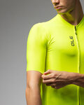 ALÉ Cycling short sleeve jersey - COLOR BLOCK PRAGMA - yellow