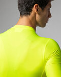 ALÉ Cycling short sleeve jersey - COLOR BLOCK PRAGMA - yellow