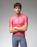 ALÉ Cycling short sleeve jersey - PRAGMA COLOR BLOCK - pink