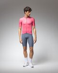 ALÉ Cycling short sleeve jersey - PRAGMA COLOR BLOCK - pink
