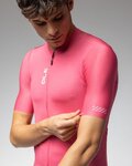 ALÉ Cycling short sleeve jersey - PRAGMA COLOR BLOCK - pink