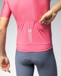 ALÉ Cycling short sleeve jersey - PRAGMA COLOR BLOCK - pink