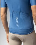 ALÉ Cycling short sleeve jersey - PRAGMA COLOR BLOCK - blue