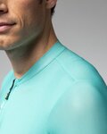 ALÉ Cycling short sleeve jersey - PRAGMA COLOR BLOCK - turquoise