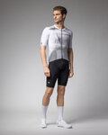 ALÉ Cycling short sleeve jersey - SPRINTER R-EV1 - white/grey