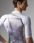 ALÉ Cycling short sleeve jersey - SPRINTER R-EV1 - white/grey
