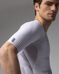 ALÉ Cycling short sleeve jersey - SPRINTER R-EV1 - white/grey
