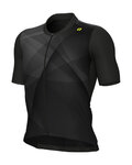 ALÉ Cycling short sleeve jersey - SPRINTER R-EV1 - black/grey
