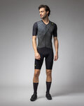 ALÉ Cycling short sleeve jersey - SPRINTER R-EV1 - black/grey
