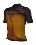ALÉ Cycling short sleeve jersey - SPRINTER R-EV1 - orange/black/pink