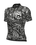 ALÉ Cycling short sleeve jersey - SAFARI PRAGMA - black/white