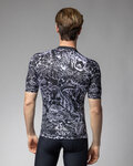 ALÉ Cycling short sleeve jersey - SAFARI PRAGMA - black/white