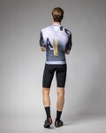 ALÉ Cycling short sleeve jersey - SOUND PR-E - white/grey