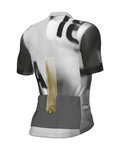 ALÉ Cycling short sleeve jersey - SOUND PR-E - white/grey