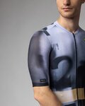 ALÉ Cycling short sleeve jersey - SOUND PR-E - white/grey