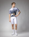 ALÉ Cycling short sleeve jersey - SOUND PR-E - white/grey