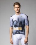 ALÉ Cycling short sleeve jersey - SOUND PR-E - white/grey