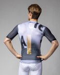 ALÉ Cycling short sleeve jersey - SOUND PR-E - white/grey