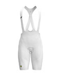 ALÉ Cycling bib shorts - VOLTAGE R-EV1 - white