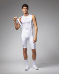 ALÉ Cycling bib shorts - VOLTAGE R-EV1 - white