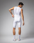 ALÉ Cycling bib shorts - VOLTAGE R-EV1 - white