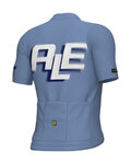 ALÉ Cycling short sleeve jersey - SAUVAGE PR-E - blue/white