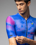 ALÉ Cycling short sleeve jersey - ATMOSFERA PR-E - blue
