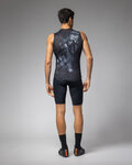 ALÉ Cycling sleeveless jersey - MIRROR PR-E - black/grey