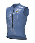 ALÉ Cycling sleeveless jersey - MIRROR PR-E - blue