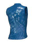 ALÉ Cycling sleeveless jersey - MIRROR PR-E - blue
