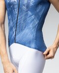 ALÉ Cycling sleeveless jersey - MIRROR PR-E - blue