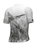 ALÉ Cycling short sleeve jersey - QURTZ PR-E - white/grey
