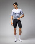 ALÉ Cycling short sleeve jersey - QURTZ PR-E - white/grey