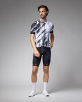 ALÉ Cycling short sleeve jersey - TRACE PRAGMA - white/black
