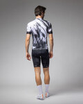 ALÉ Cycling short sleeve jersey - TRACE PRAGMA - white/black