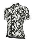 ALÉ Cycling short sleeve jersey - ESSENZA PRAGMA - black/white