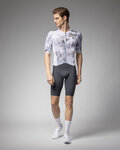 ALÉ Cycling skinsuit - MIRROR PR-E - white/black