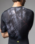 ALÉ Cycling skinsuit - MIRROR PR-E - black