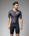 ALÉ Cycling skinsuit - MIRROR PR-E - black
