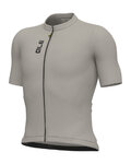 ALÉ Cycling short sleeve jersey - COLOR BLOCK OFF ROAD PRAGMA - ivory
